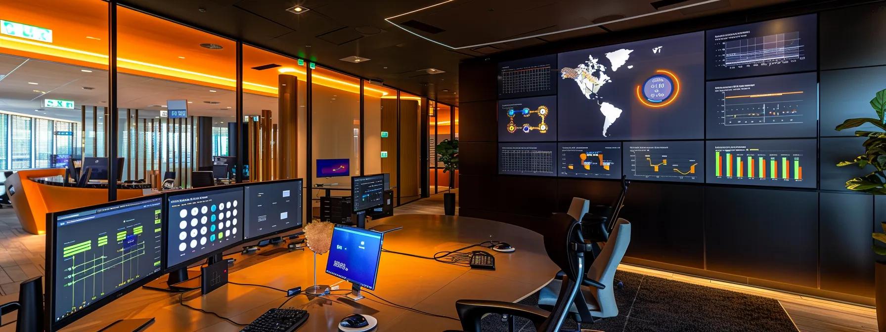 a modern office setting showcases a sleek, high-tech crm dashboard display on a computer screen, with vibrant visual analytics and sales metrics, emphasizing streamlined sales pipelines and real-time revenue forecasting in a dynamic business environment. - Nurture Machines a modern office setting showcases a sleek, high-tech crm dashboard display on a computer screen, with vibrant visual analytics and sales metrics, emphasizing streamlined sales pipelines and real-time revenue forecasting in a dynamic business environment.