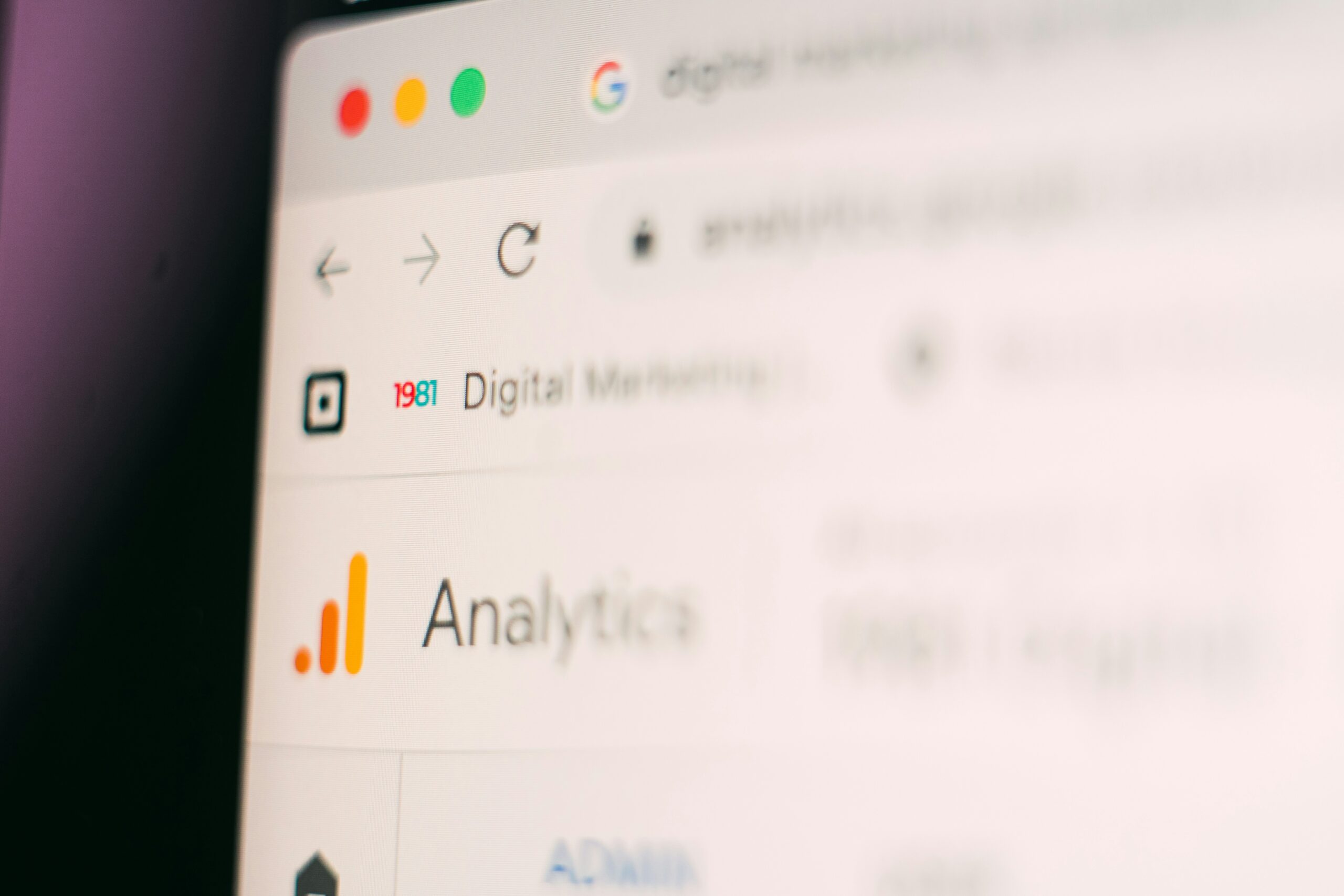 Close-up of Google Analytics dashboard used for evaluating A/B testing tools and boosting sales performance.